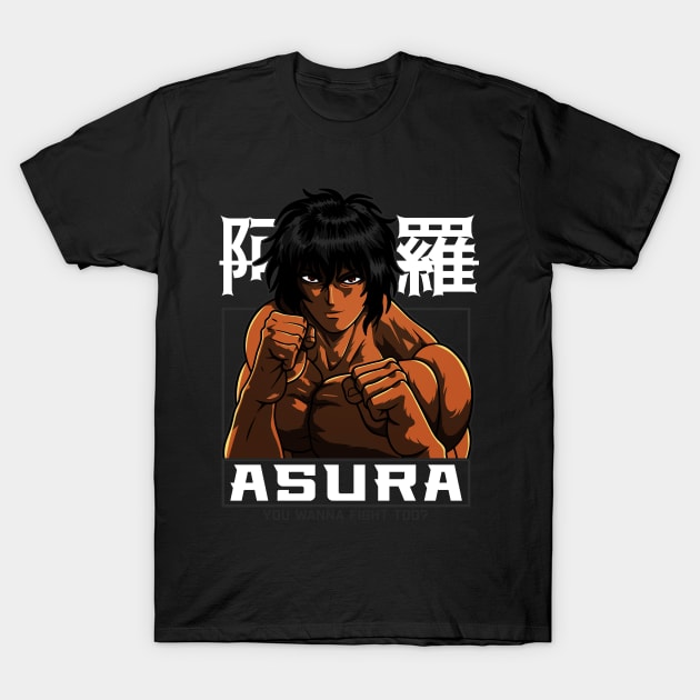 Tokita Ohma Kengan Ashura Omega T-Shirt by JPNDEMON